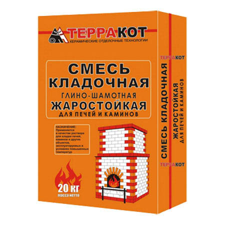 готовая смесь терракот