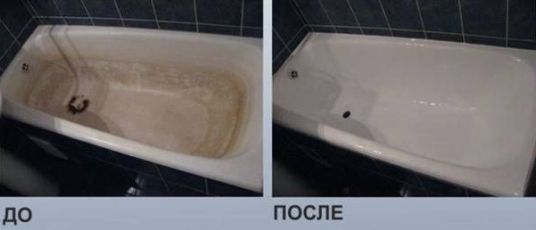 ванна до и после на фото