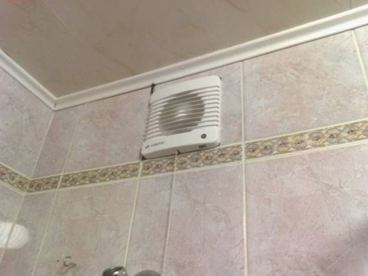 вентиляция ванной комнаты